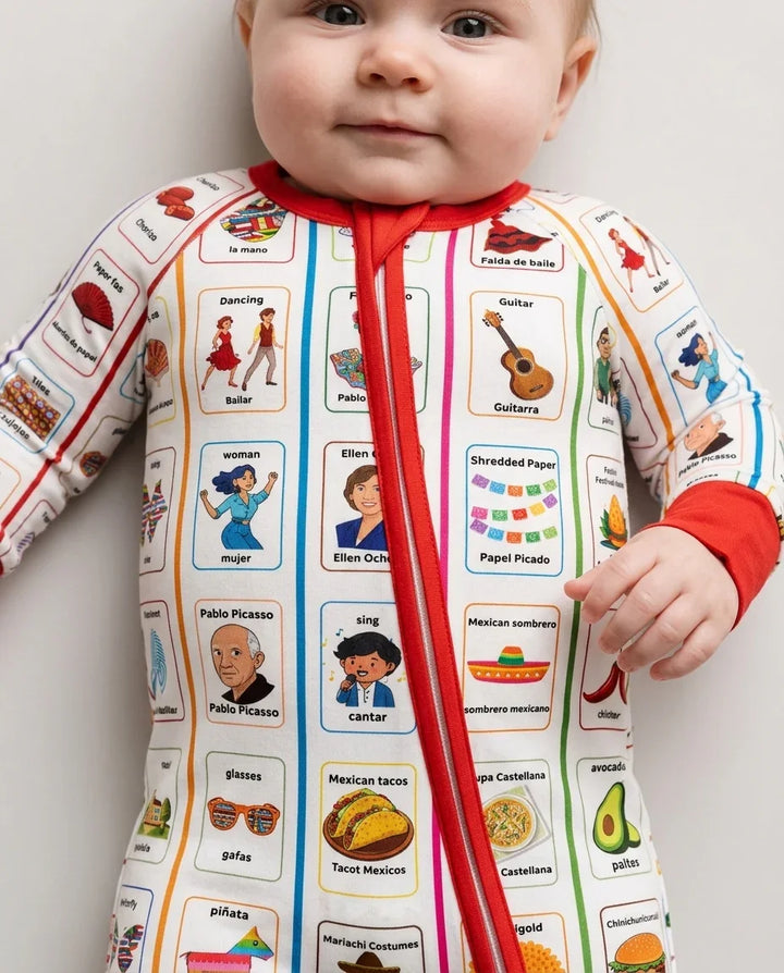 Lotería Hispanic Heritage Month Bamboo Convertible Zippy