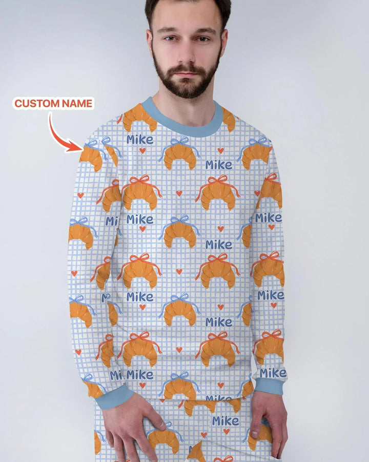 Vorlage Benutzerdefiniertes Herren-Pyjama-Set