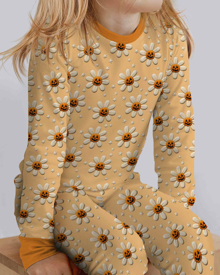 Happy Jack Daisy Bamboo Two Piece Long Sleeve Pajama Set