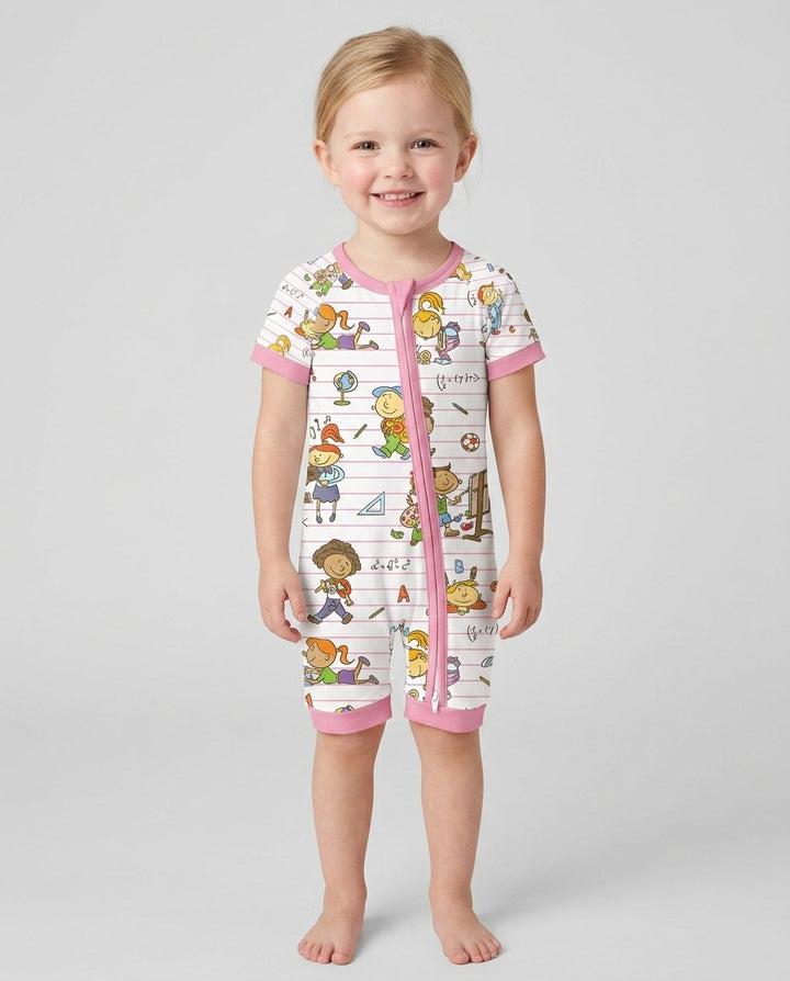 School Days Adventure Bamboo Shorty Zippy