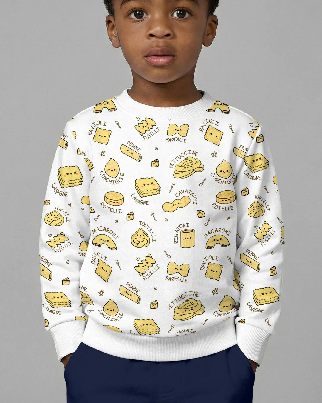 Kawaii Pasta Crewneck Sweatshirt