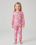 Summerween Doodles Bamboo Two Piece Long Sleeve Pajama Set