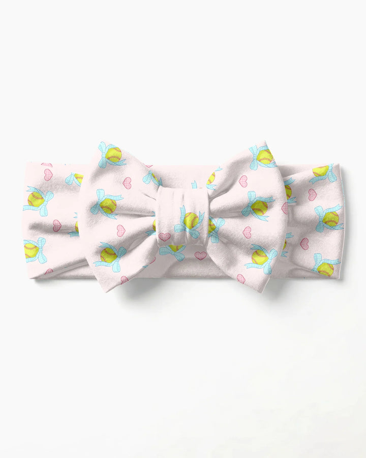 Softbal Coquette Bow Headband