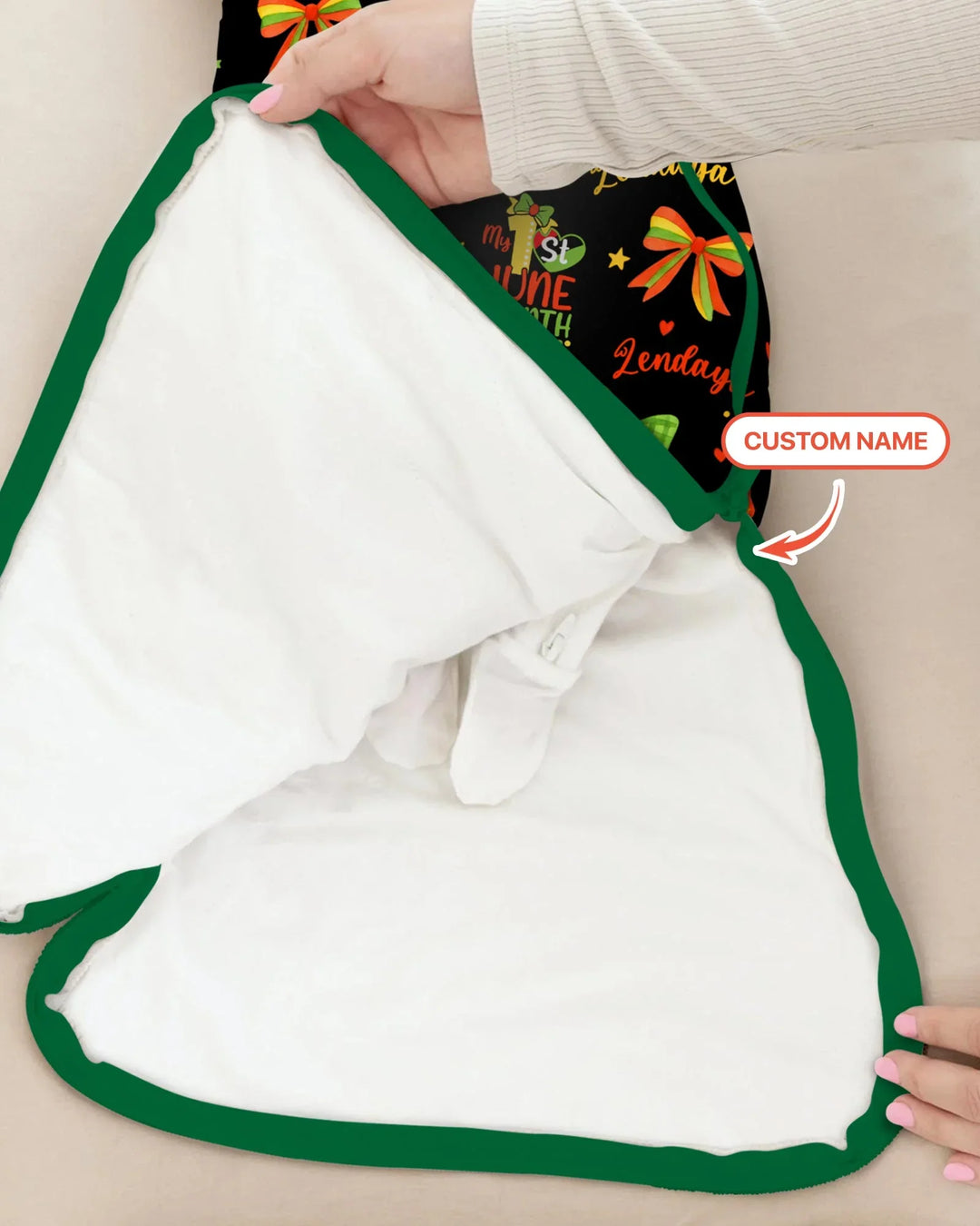 My 1st Juneteenth Bamboo Sleep Bag