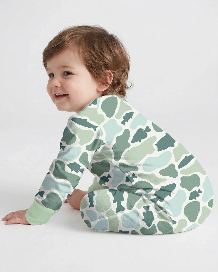 Gerippte Babykleidung mit individuellem Foto - Weich &amp; Skizzenhaft