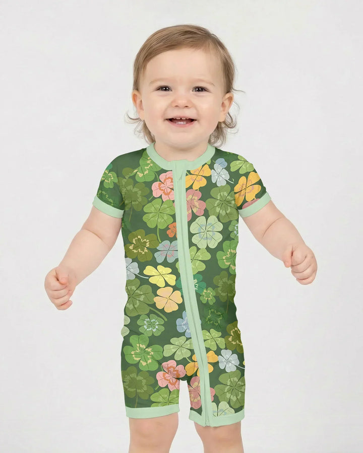 Lucky 4 Leaf Clover Shorty Zippy