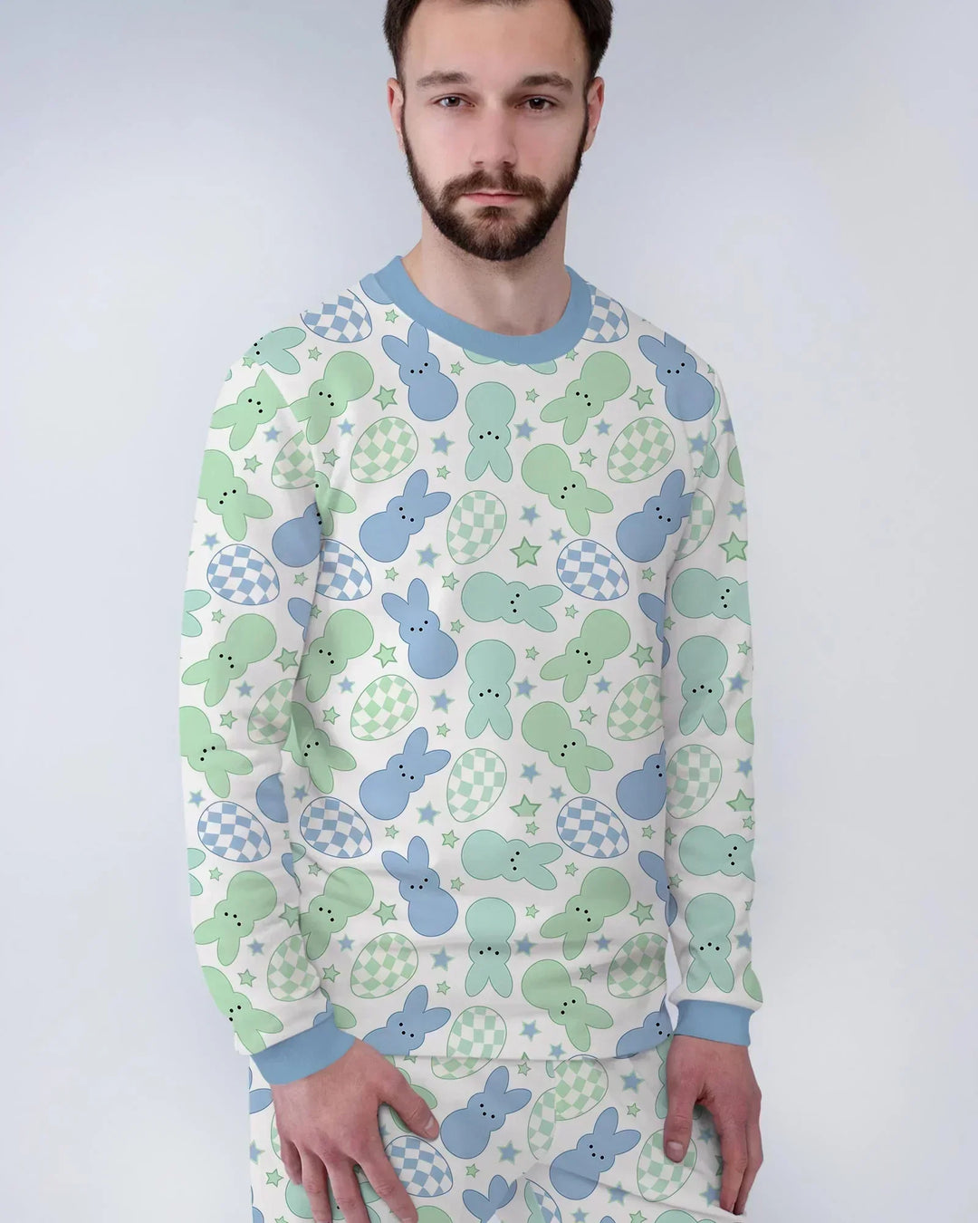 Vorlage Herren-Pyjama-Set