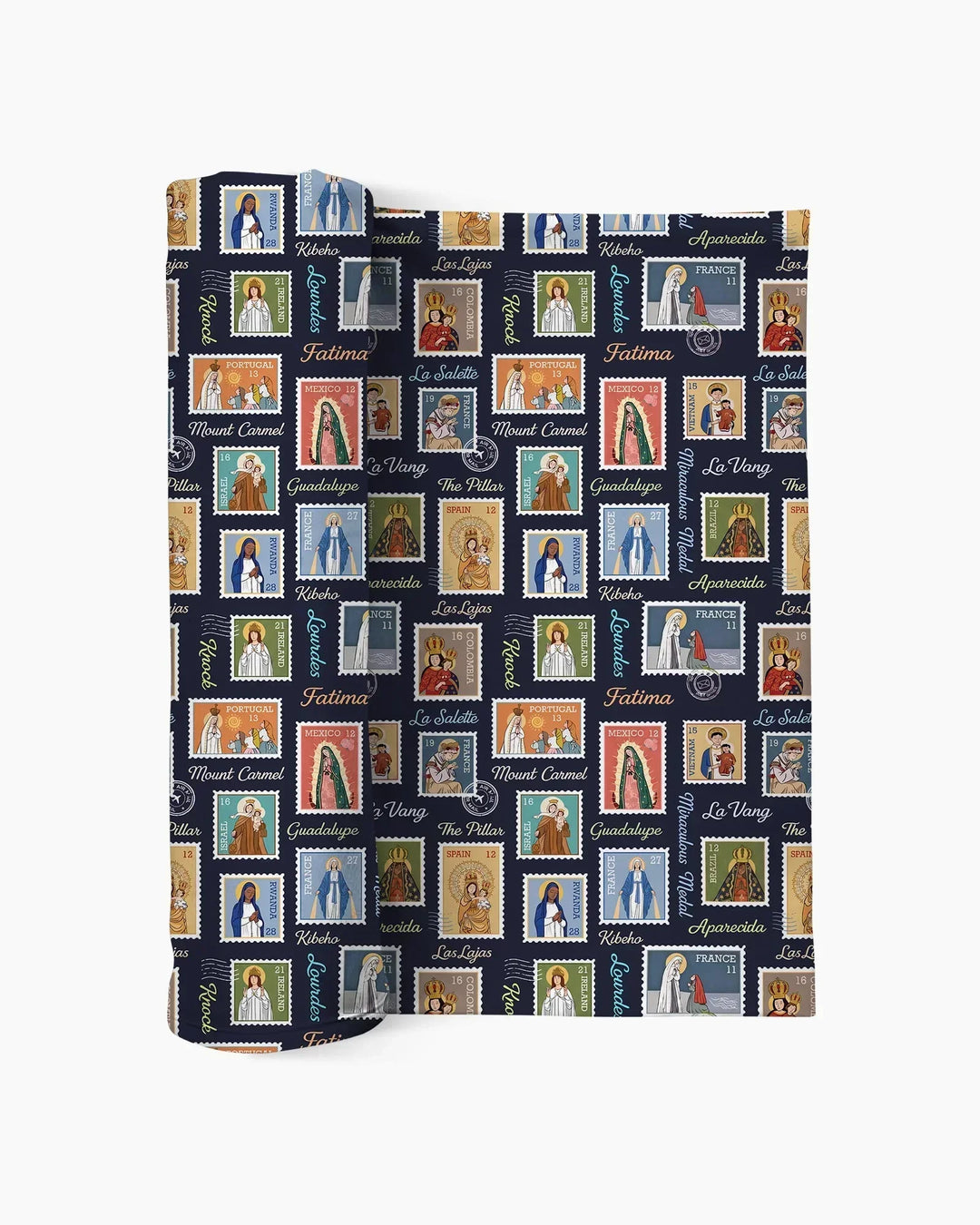 Our Lady, Around the World swaddle blanket