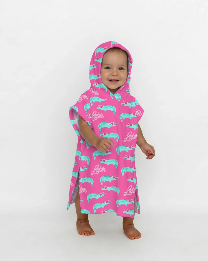 Poncho de natación de bambú Later Gator