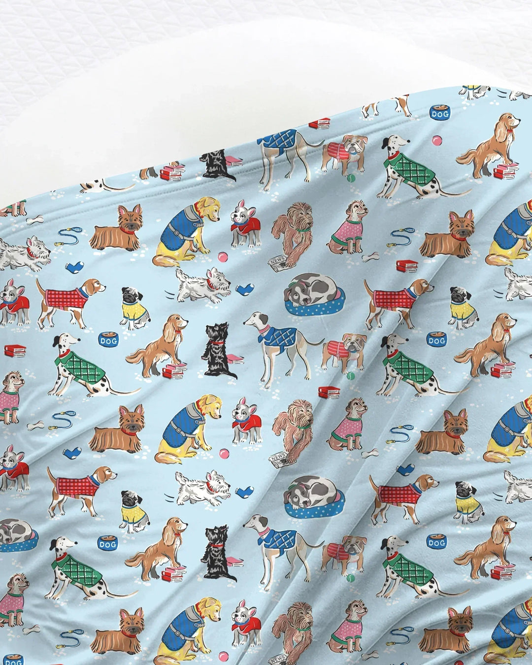 Best Bud Bark Family Matching swaddle blanket