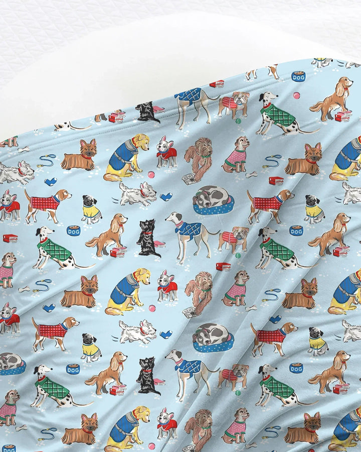 Best Bud Bark Family Matching swaddle blanket