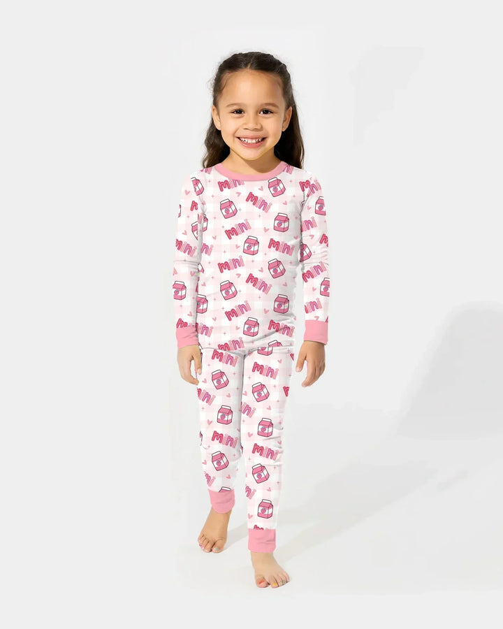 Mama & Mini Mother's Day 2026 Bamboo Two Piece Long Sleeve Pajama Set