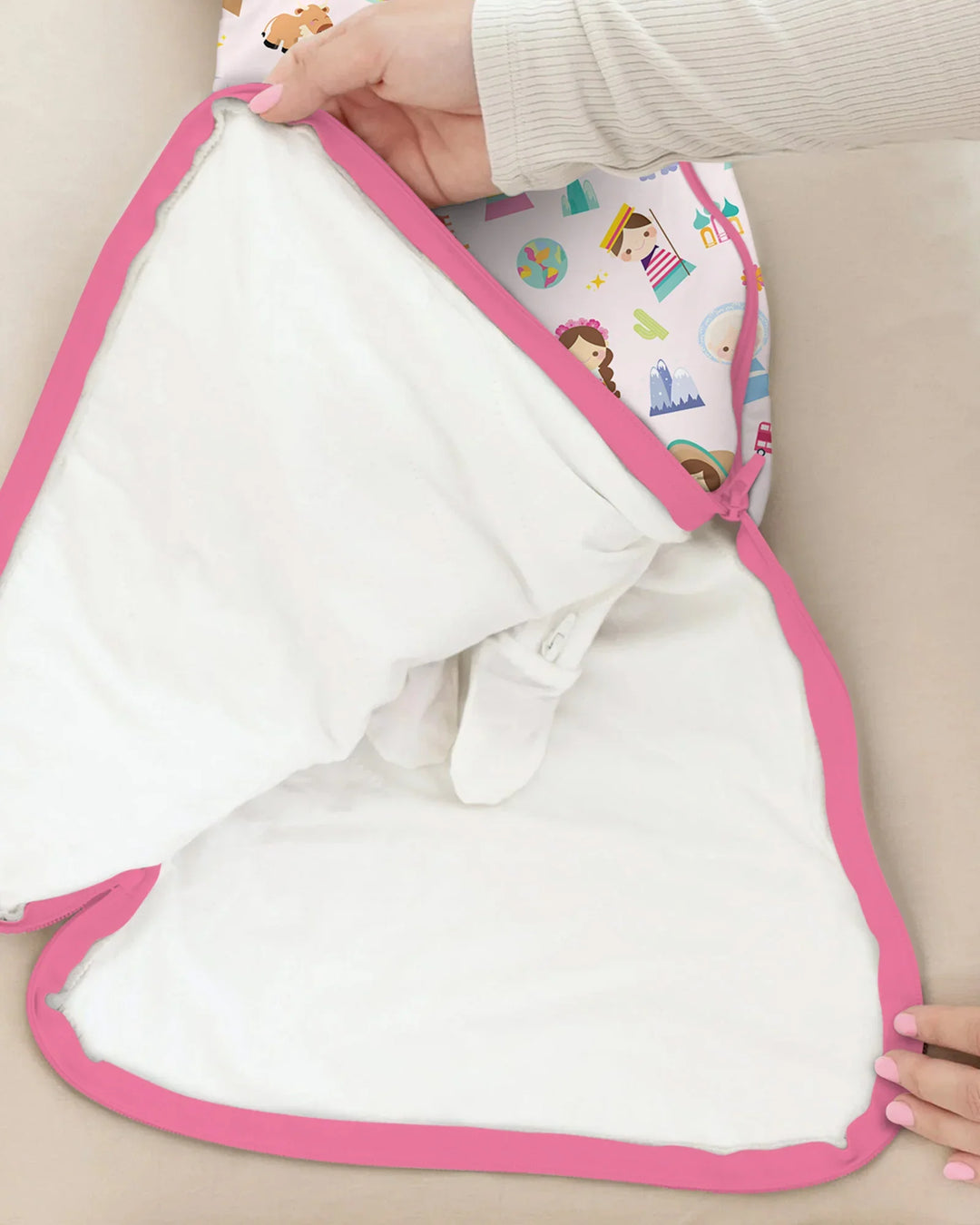 Tiny Friends Around the World Bamboo Sleep Bag