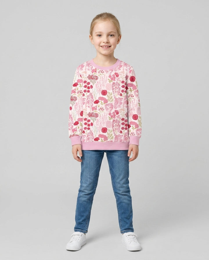 Sweatshirt mit Rundhalsausschnitt aus Bambusfaser
