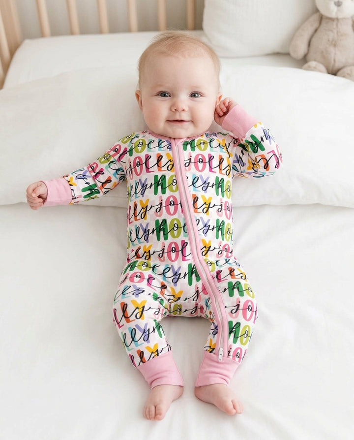 Colorful Holly Jolly Bamboo Convertible Zippy