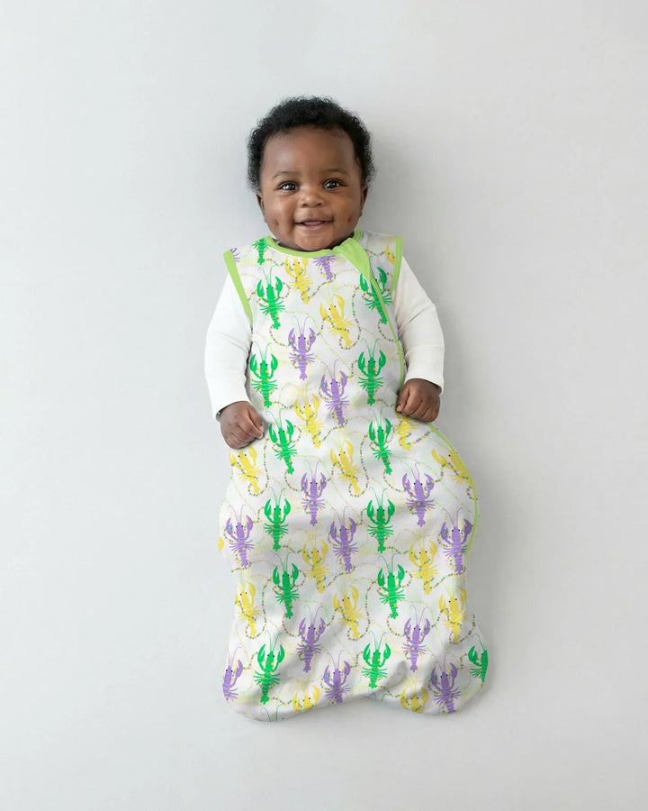 Mardi Gras Crawfish Family Matching Bamboo Sleep Bag