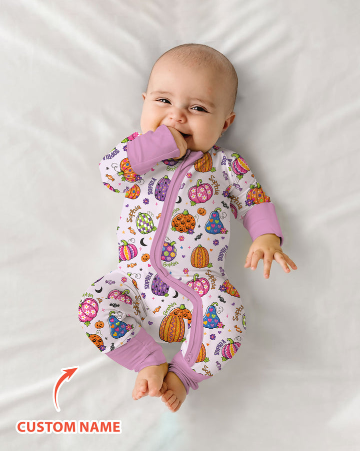 Boo-tiful Pumpkins Bamboo Convertible Zippy