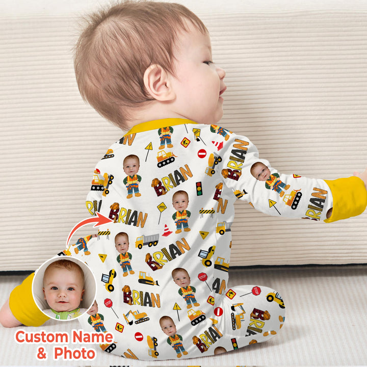 Custom Photo Doodle Little Builder Convertible Zippy