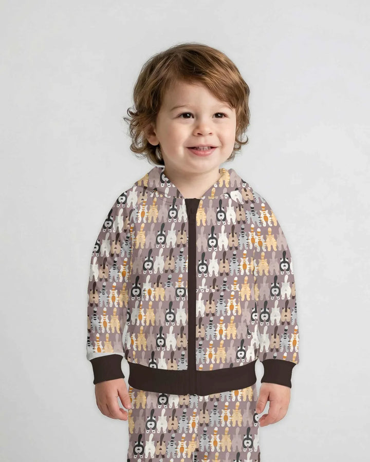 Cheeky Tails Bamboo Zip Hoodie