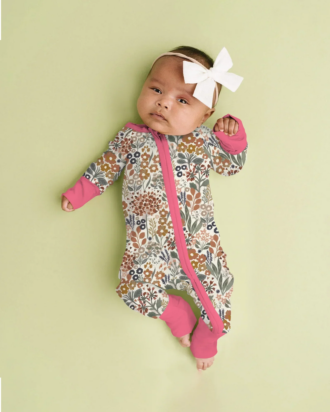 Autumn Meadow Botanicals Saco de Dormir Bamboo Convertible con Cremallera