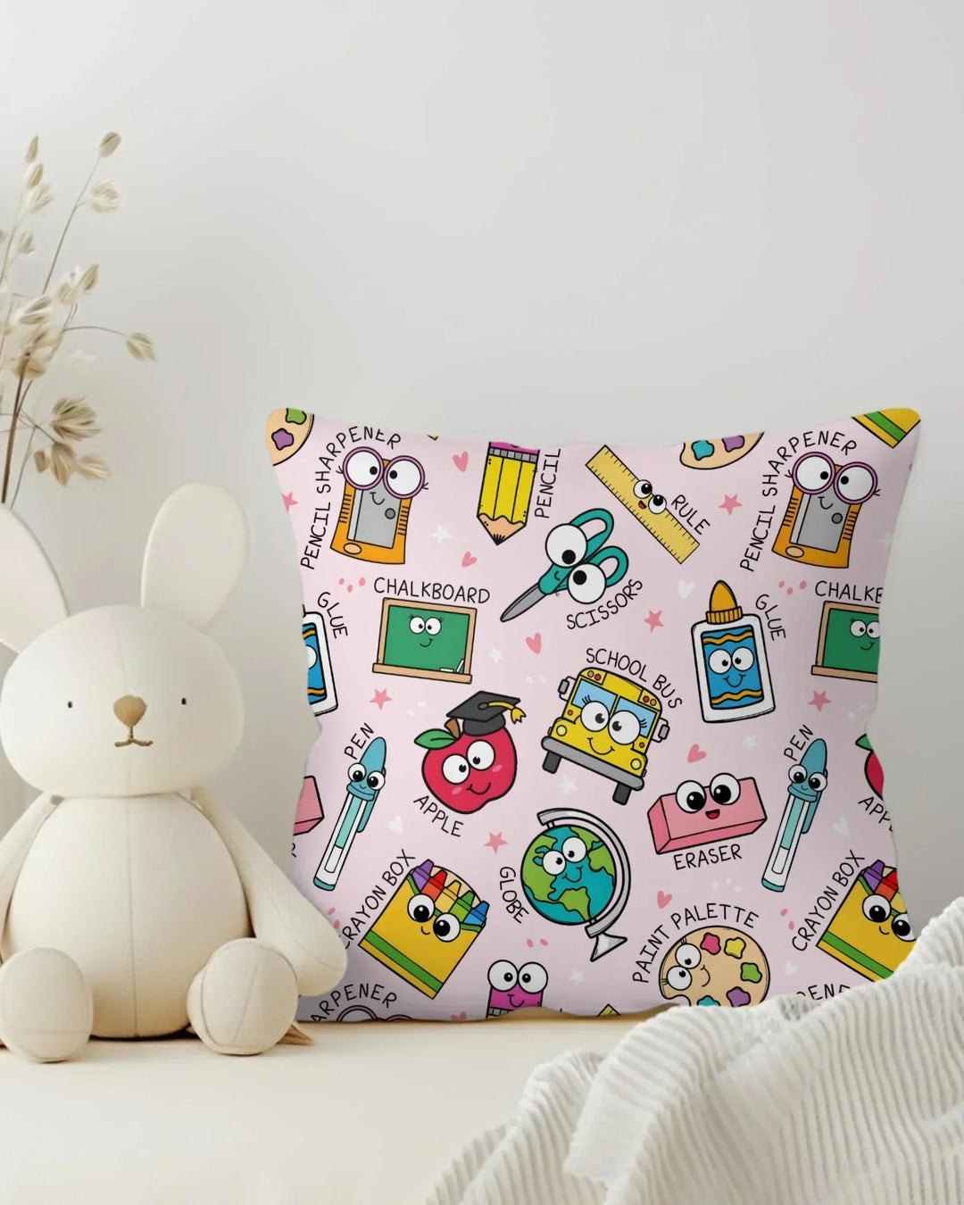 Happy School Pals Bamboo Pillow Case