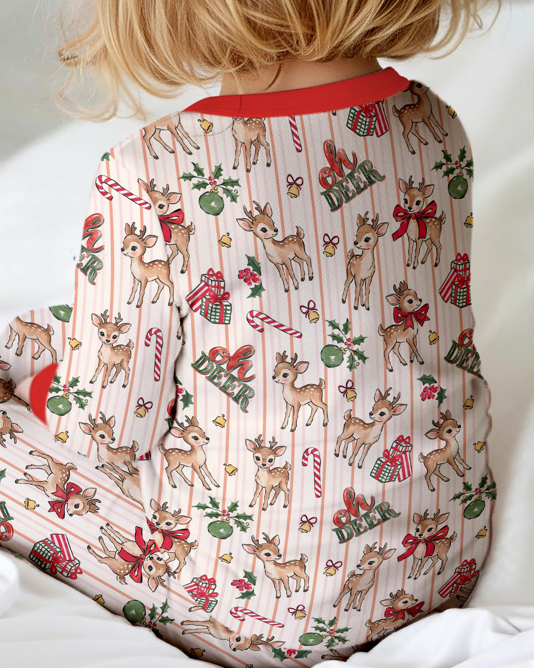 Oh Deer Mommy & Me Matching Bamboo Convertible Zippy