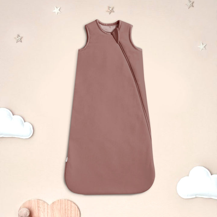 Earthy Brown Baby Sleep Bag Bamboo – Warm & Breathable