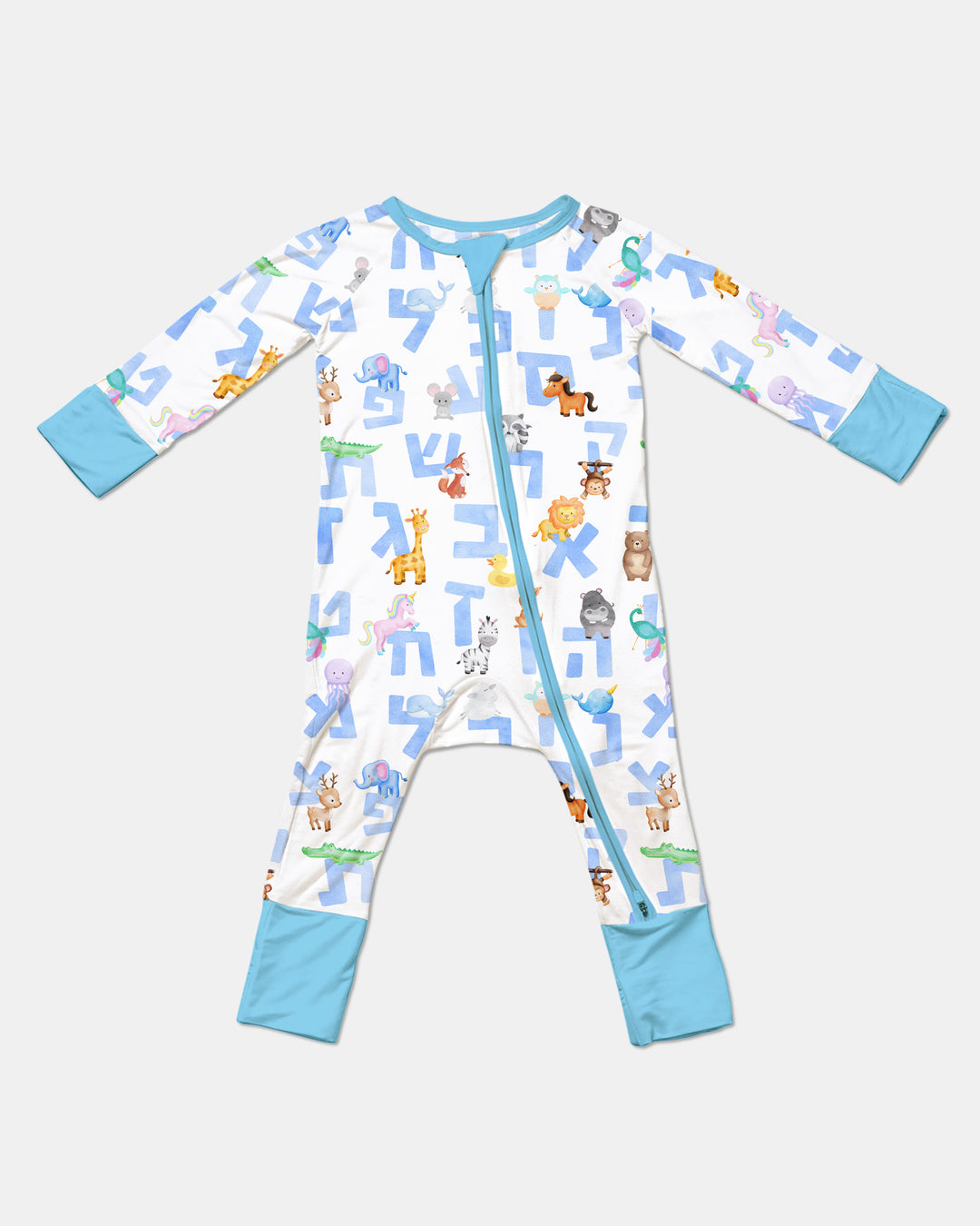Hebrew Animal Alphabet Convertible Zippy