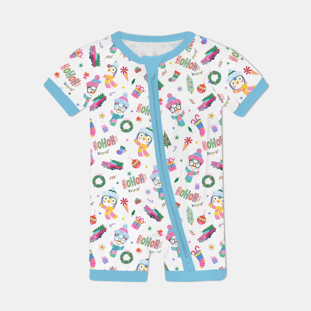 Bright Christmas Shorty Zippy