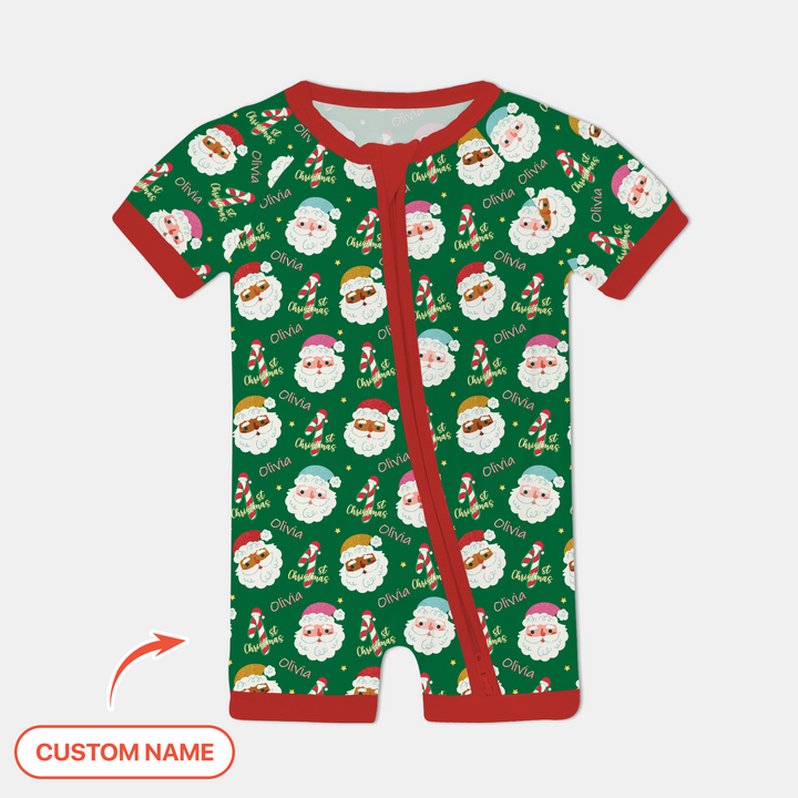 Personalized 1st Christmas Shorty Zippy
