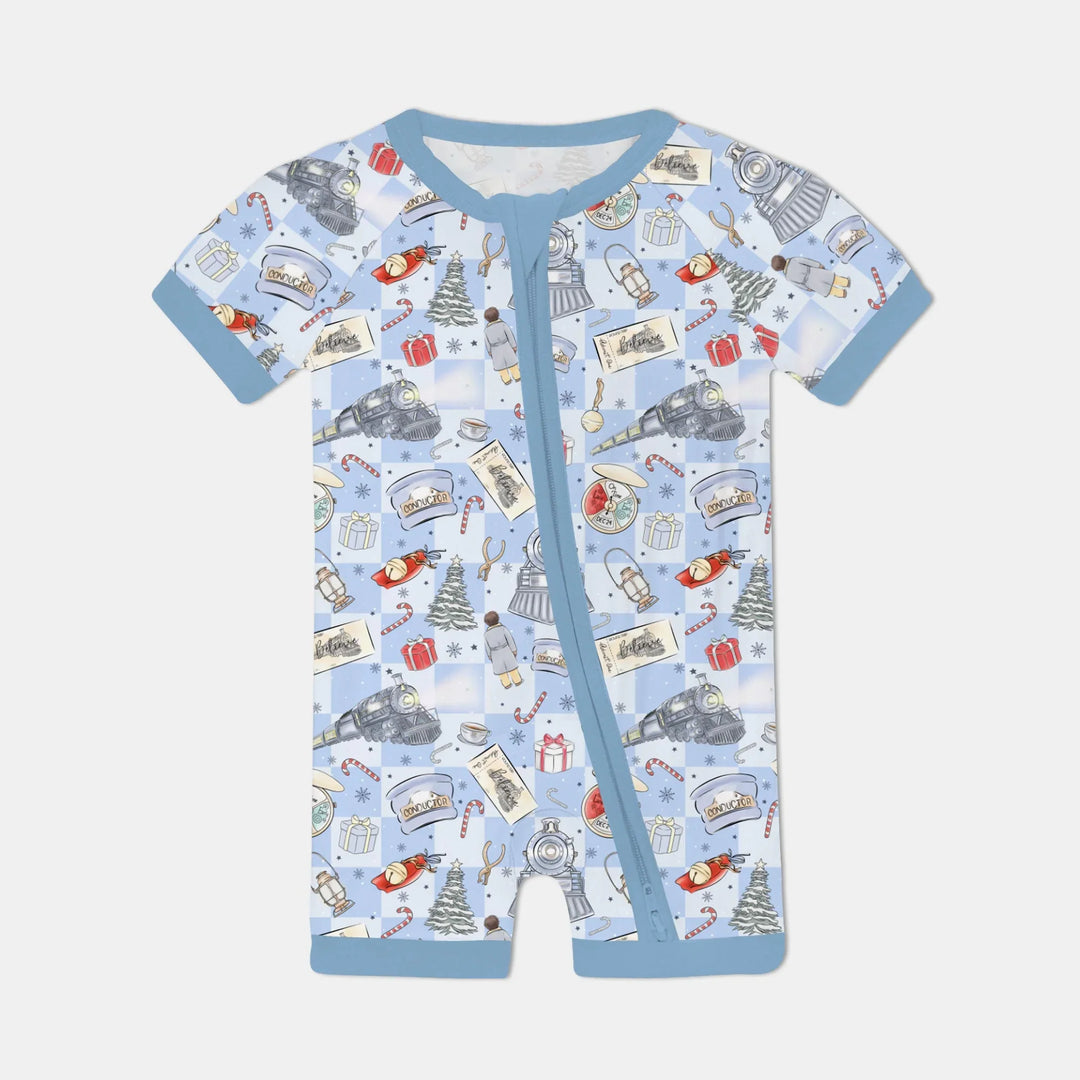 Christmas Train Shorty Zippy