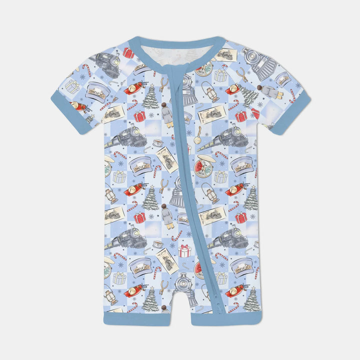 Christmas Train Shorty Zippy