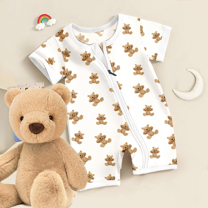 Honey Teddy Bear Bamboo Sleepwear for Baby