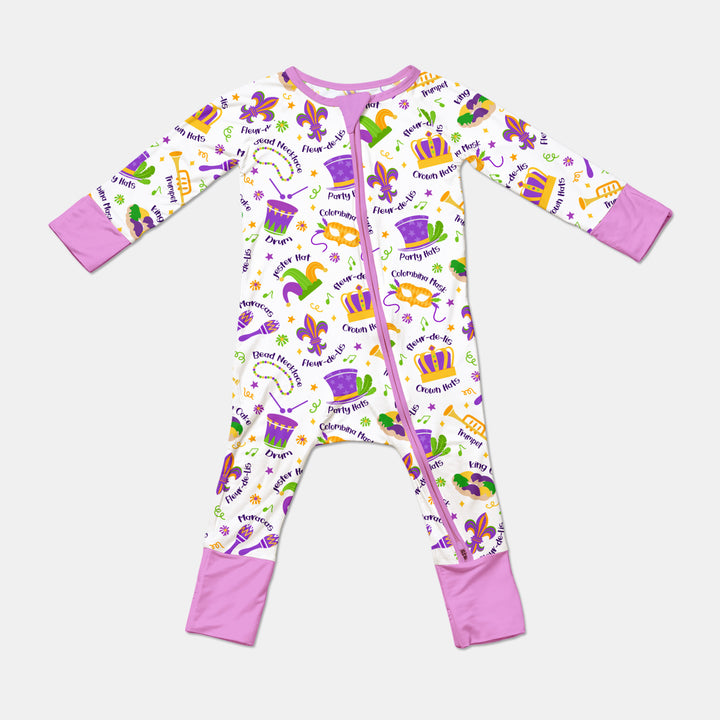 Mardi Gras Family Matching Convertible Zippy