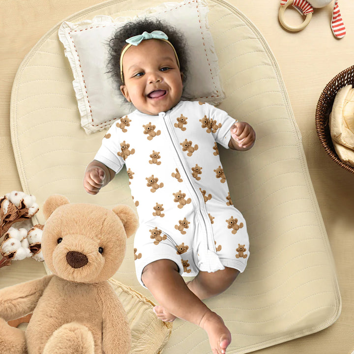 Honey Teddy Bear Bamboo Sleepwear for Baby