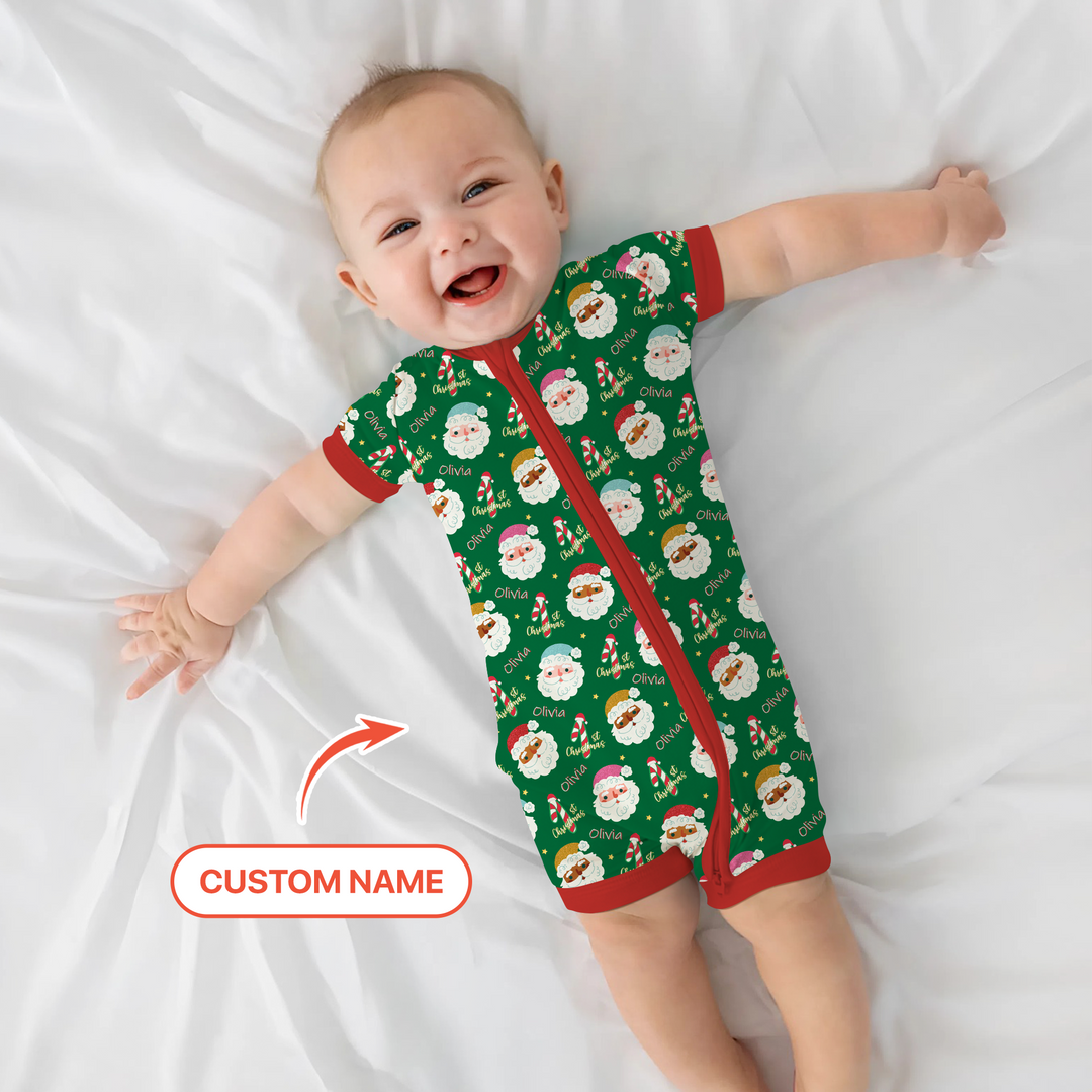 Personalized 1st Christmas Shorty Zippy