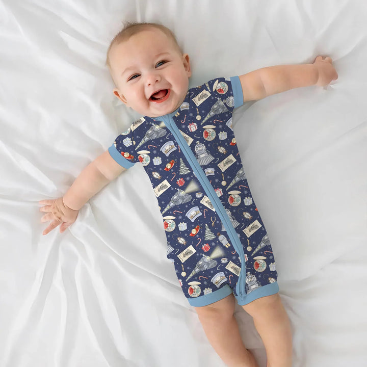 Christmas Train Shorty Zippy