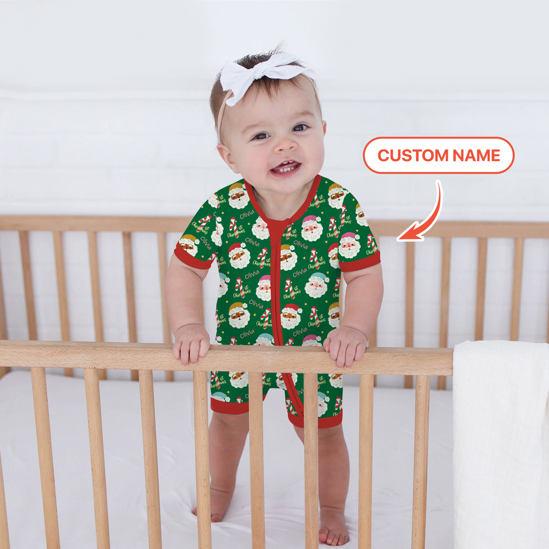 Personalized 1st Christmas Shorty Zippy