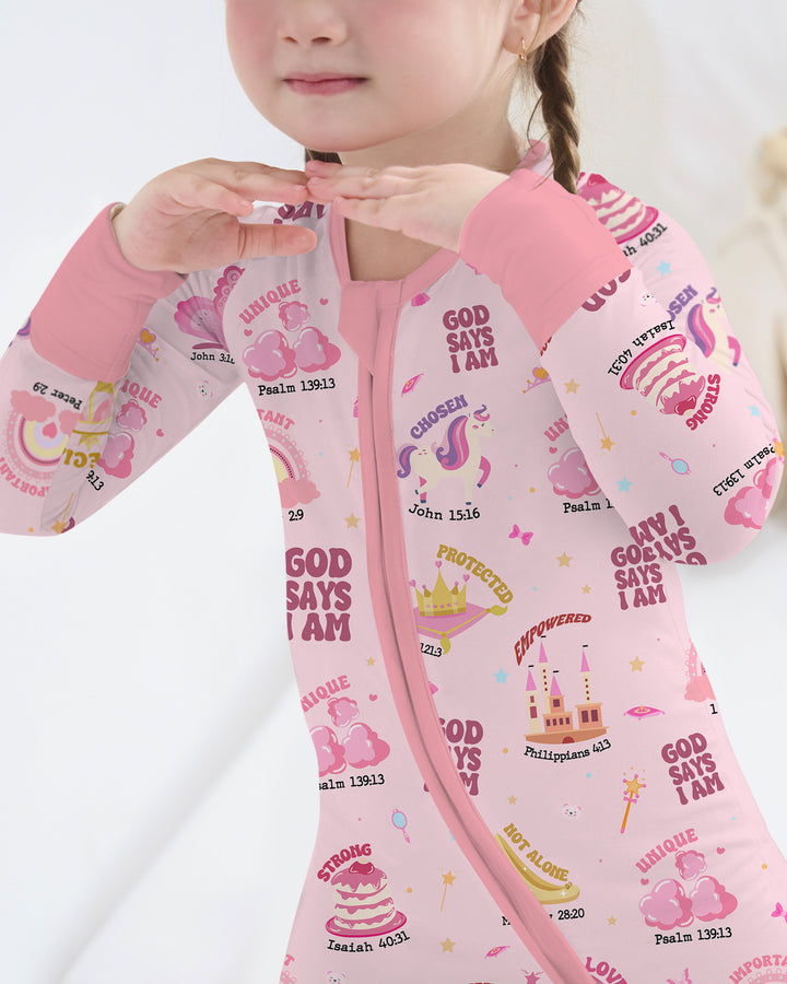 God Says I Am Girl Convertible Zippy