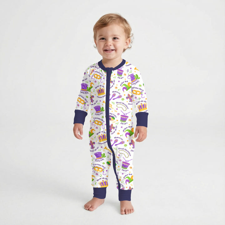 Mardi Gras Family Matching Convertible Zippy