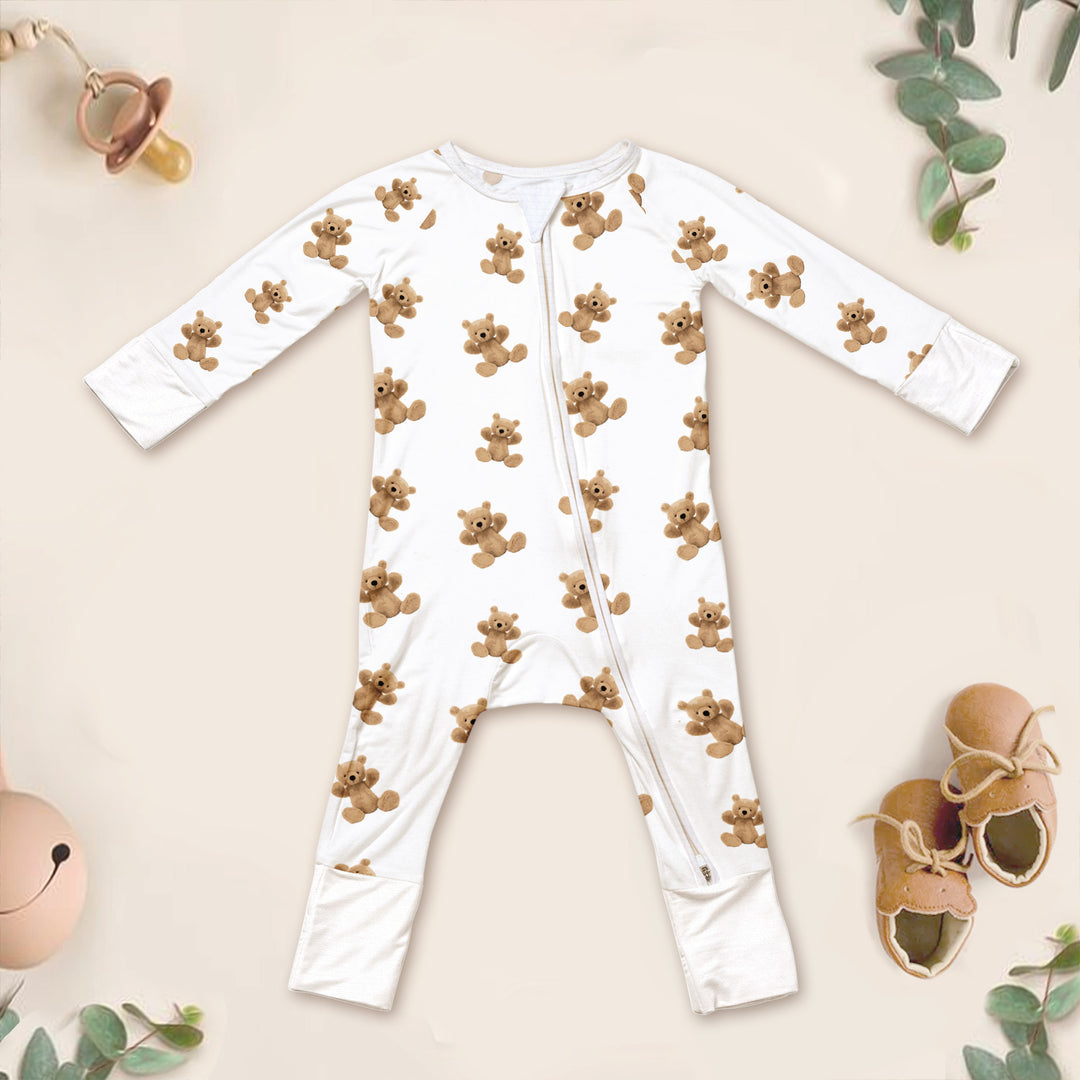 Honey Teddy Bear Bamboo Sleepwear for Baby
