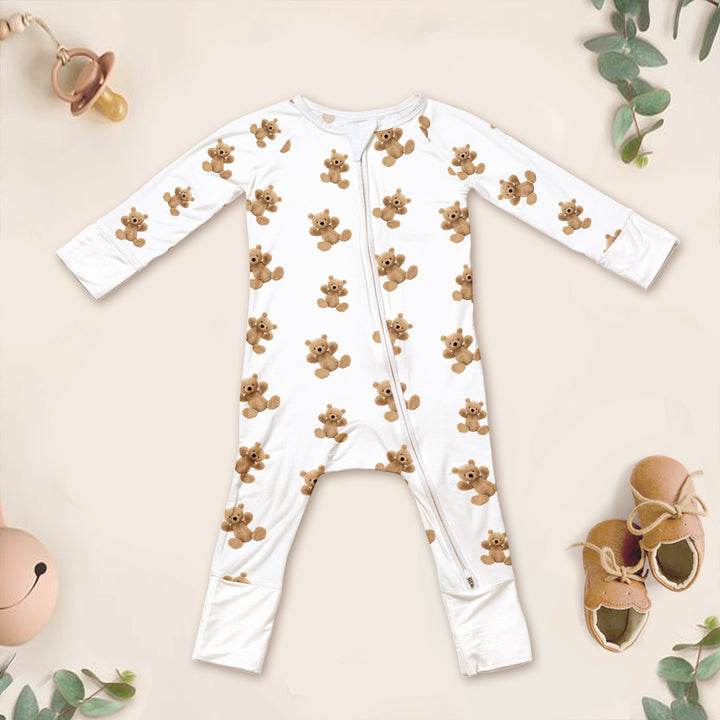 Honey Teddy Bear Bamboo Sleepwear for Baby