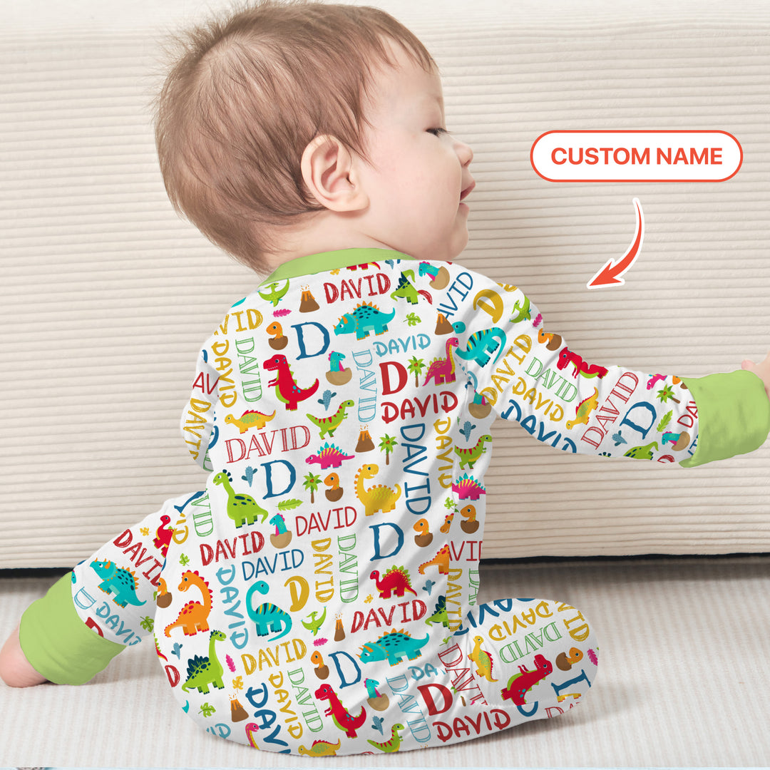 Personalized Fantasy Dinosaur Word Convertible Zippy