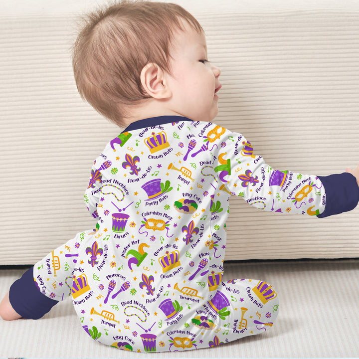 Mardi Gras Family Matching Convertible Zippy