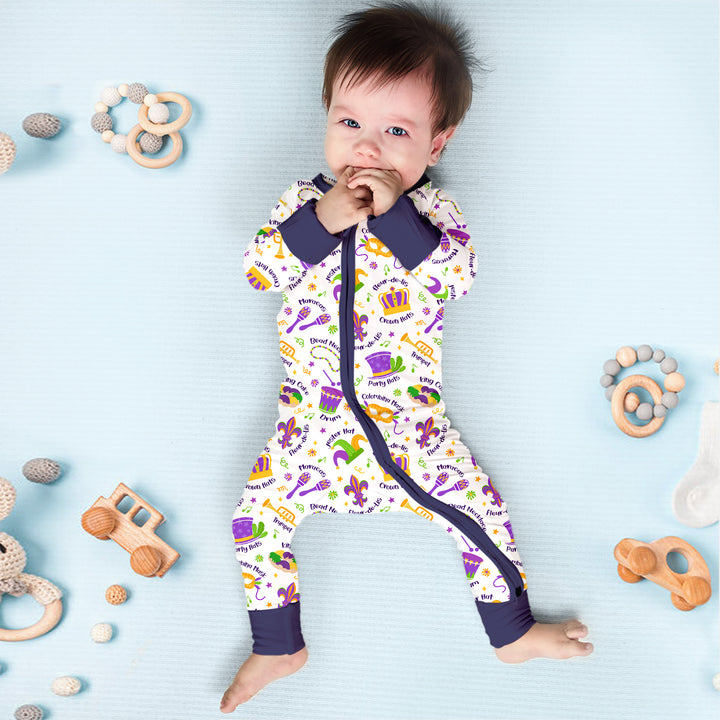 Mardi Gras Family Matching Convertible Zippy