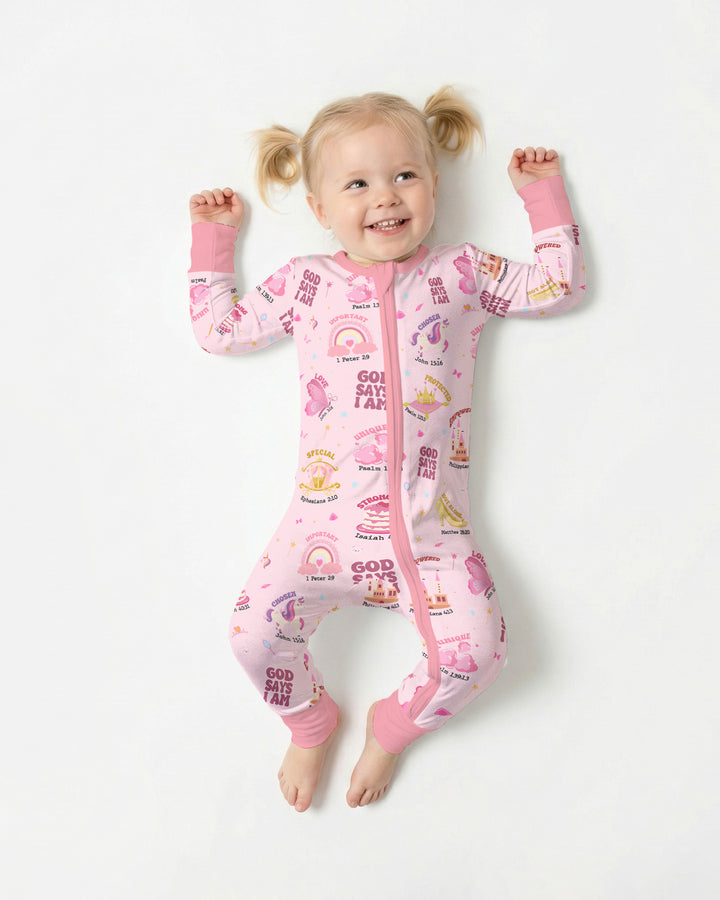 God Says I Am Girl Convertible Zippy