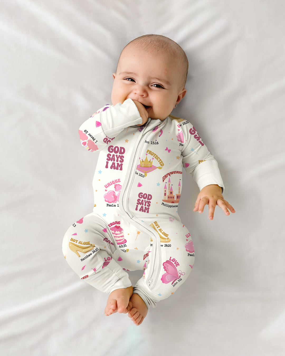 God Says I Am Girl Convertible Zippy