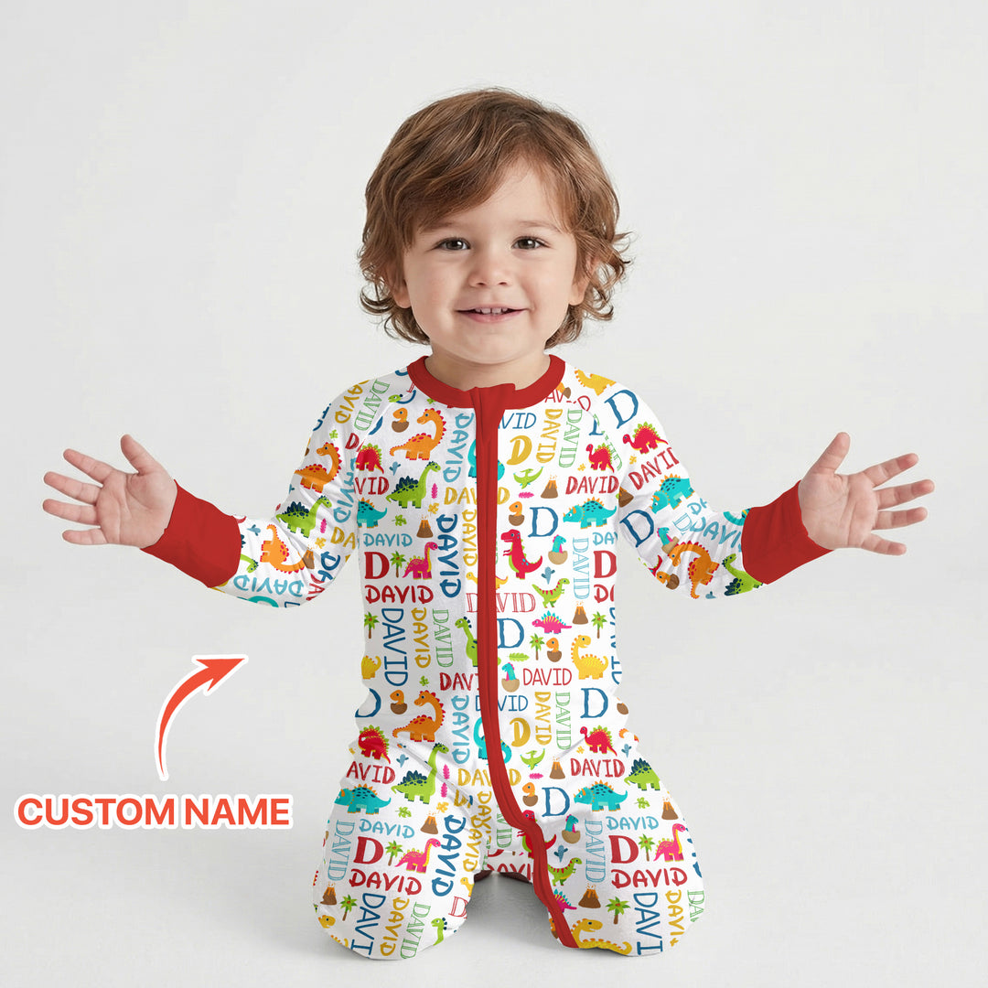 Personalized Fantasy Dinosaur Word Convertible Zippy