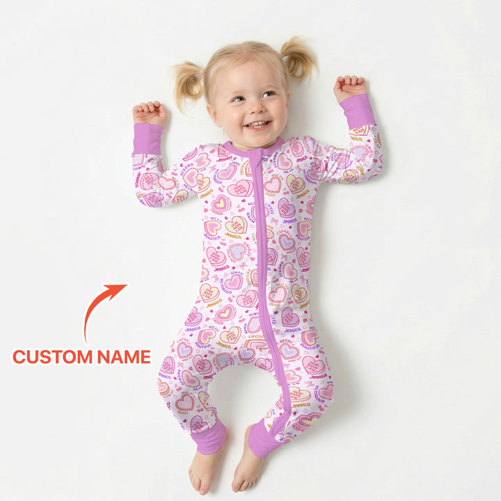 God Says I Am Sweet Heart Matching Mommy & Baby Convertible Zippy