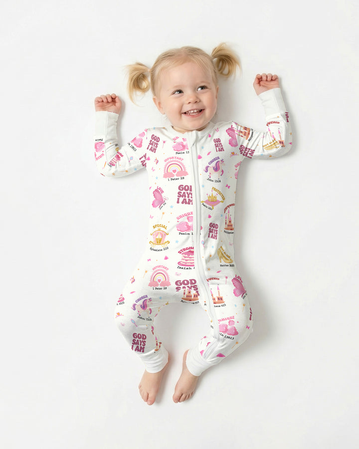 God Says I Am Girl Convertible Zippy